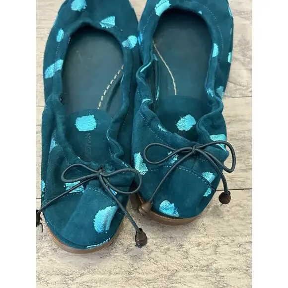 Georgina Goodman GG Shoes Ballet Flats Real Leather Slip On Eur 37.5/US 7 - Picture 4 of 8